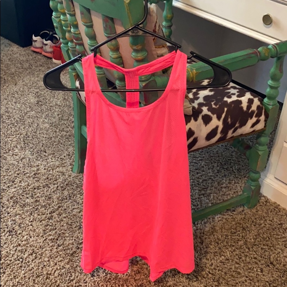 Victoria’s Secret pink mesh tank